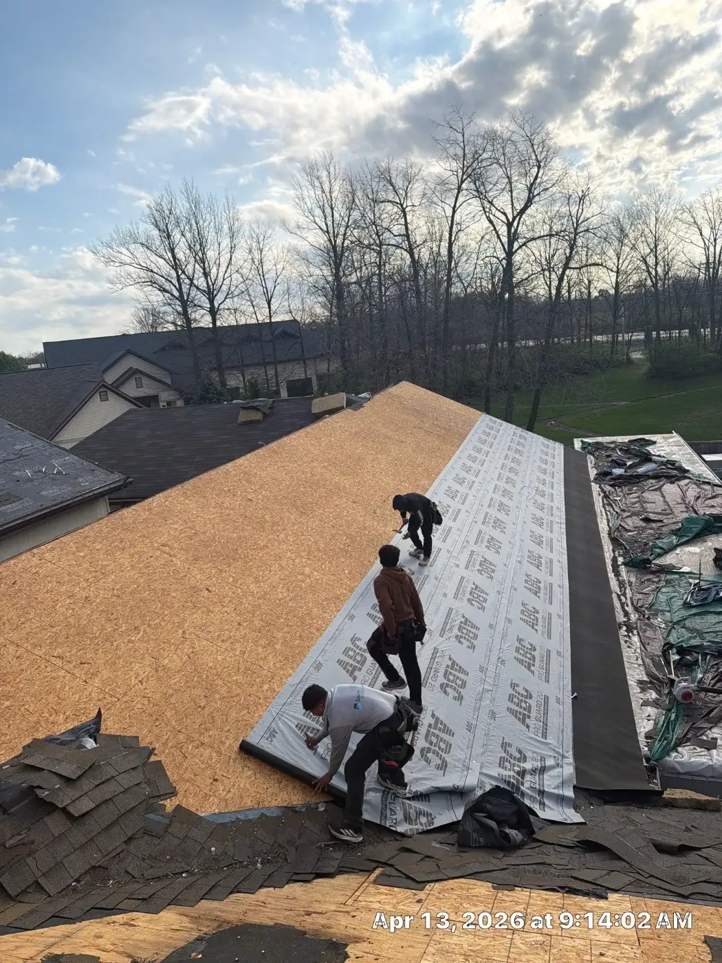 Membrane repair completed in Hope